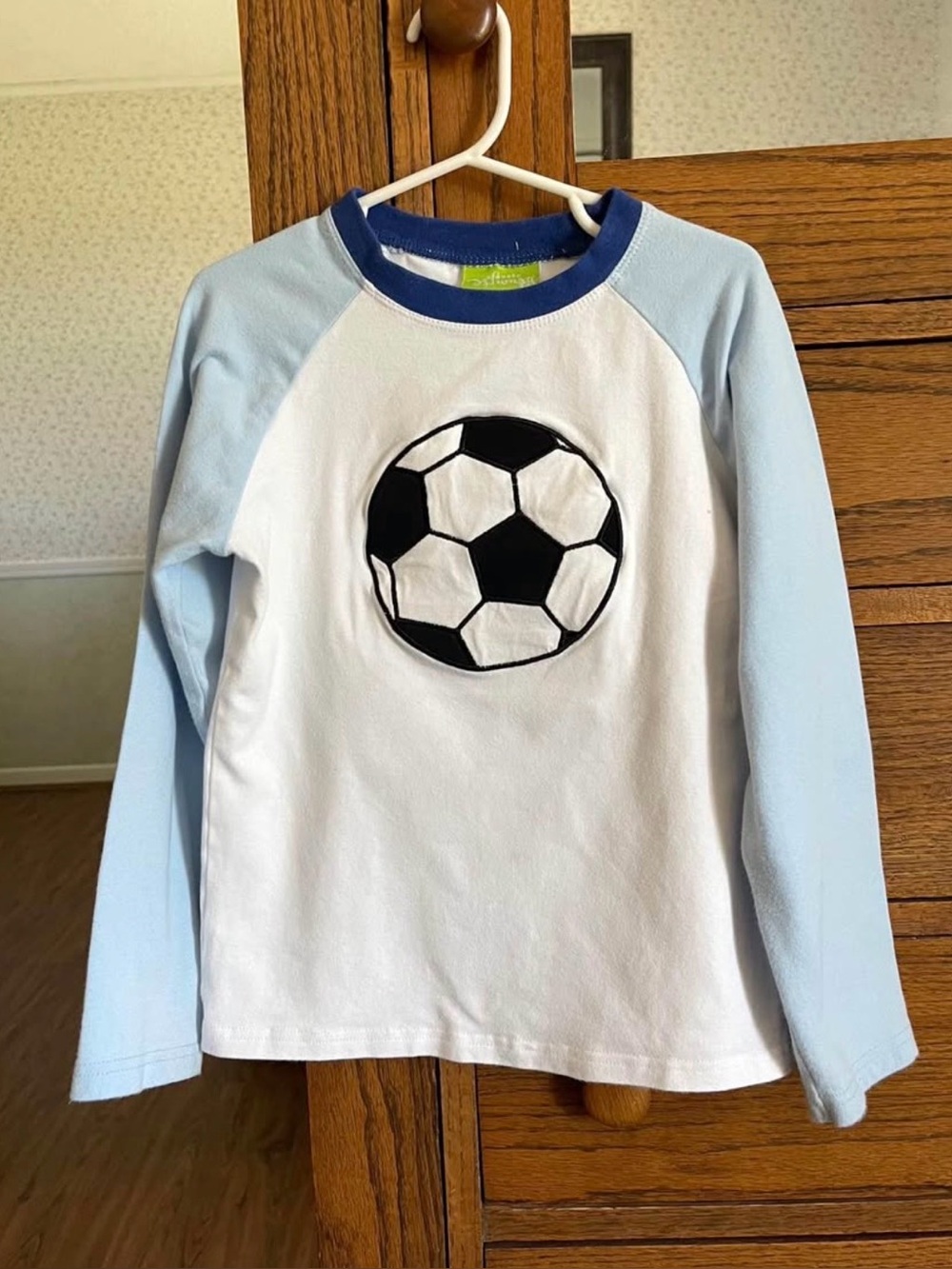 Classic Whimsy Long-Sleeve Soccer Tee Size 6